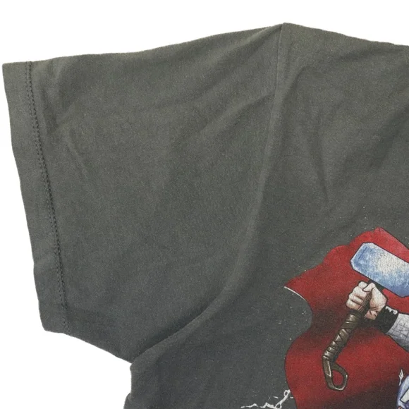 Vintage Marvel Mad Engine Superheroes Graphic T-Shirt Size M - Picture 6 of 7